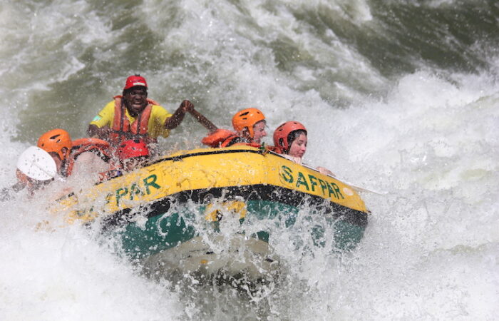 white river rafting Victoria falls