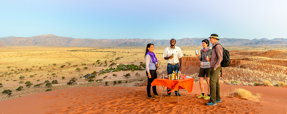 Luksus Kør selv-rejse i Namibia